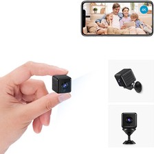 aobo Telecamera 4K HD Mini Telecamera Wifi Interno Videocamera Sorveglianza