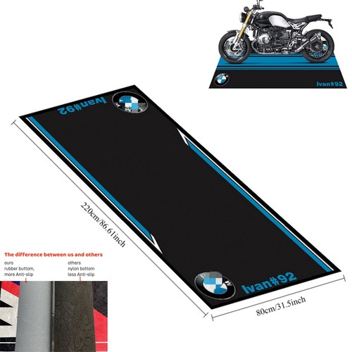 Tappetino pit per bmw - tappetino, moto
