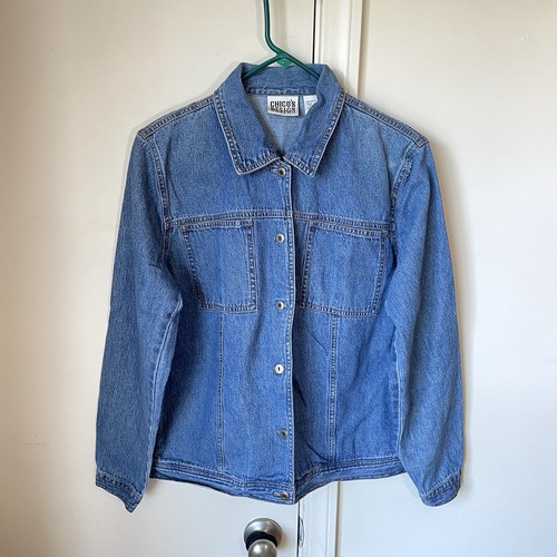Giacca jeans blu denim vintage