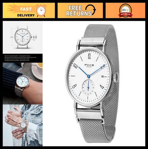 Elegante orologio bauhaus - elegante,
