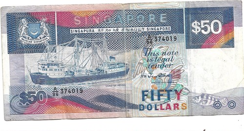 Banconota dollari singapore - dollari,