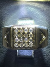 Anello uomo moderno argento