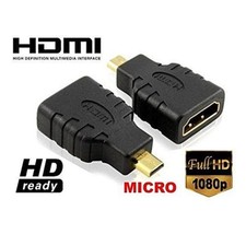 HDMI FEMALE TO MICRO MALE D