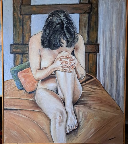 Quadro dipinto mano olio su - olio,