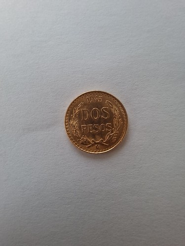Moneta oro mexico dos - d'oro, :