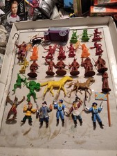 LOTTO SOLDATINI FAR WEST 1/32 CIRCA- ANNI'70-80