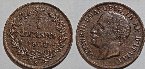 Italia 1908 vittorio - -,