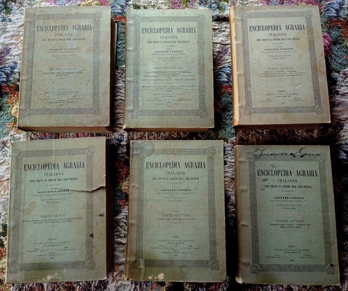 Enciclopedia agraria italiana - agraria,