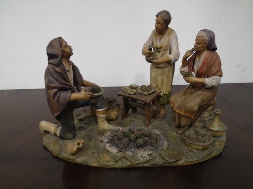 Gruppo scultoreo terracotta - gruppo, di