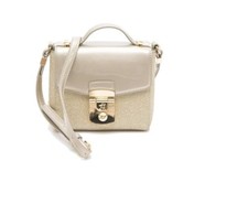 BORSA DONNA Trussardi Jeans levanto glitter/vernice 75BP51 92 Gold PE17