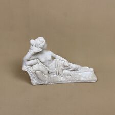 Scultura ornamento corpo pietra intagliata donna italiana fatta a mano