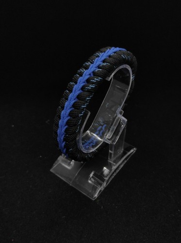 Bracciale paracord blu line - paracord,