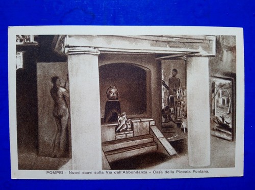 Cartolina antica pompei - 🔵cartolina,