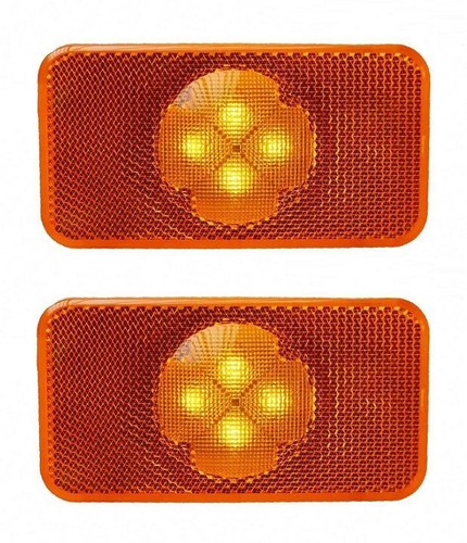Arancione led lato - led, marker