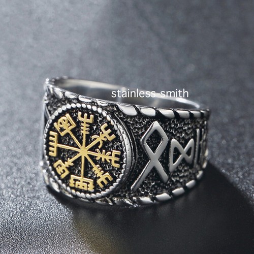 Anello uomo oro vichingo - anello,
