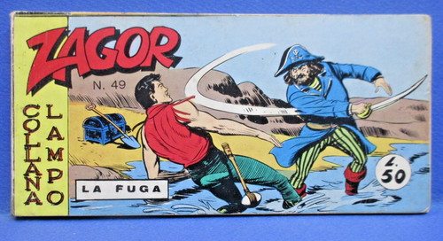 Zagor striscia collana lampo - zagor,