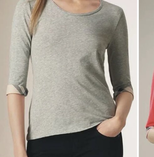 Burberry women grey cotton - grey,