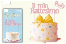 Cake topper acrilico pvc "Il