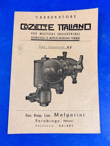 Carburatore cozette italiano - carburatore,