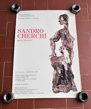 Manifesto SANDRO CHERCHI Opere