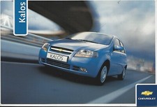 CHEVROLET KALOS Manuale Uso e
