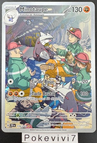 Carte pokemon minotaupe - pokemon,