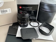 Leica Summilux M 28mm 1.4 asph. 6bit 11668 17/02/2021 Like New