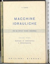 MACCHINE IDRAULICHE. VOL 1