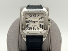 Cartier Santos 100 2656 Silver