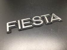 FORD FIESTA LOGO SIGLA EMBLEMA FREGIO STEMMA SCRITTA TARGHETTA BADGE TARGA NOME