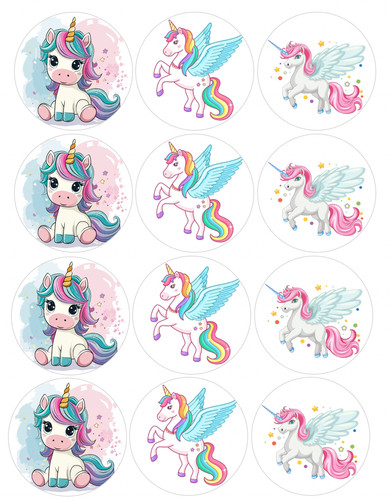 Pezzi cute unicorn - pezzi,
