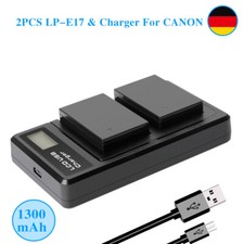 2x LP-E17 batteria +