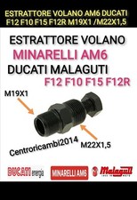 ESTRATTORE VOLANO AM6 DRAKON XSM BETA DUCATI F12 F10 F15 F12R M19X1 /M22X1,5