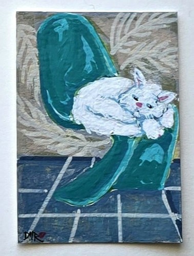Originale aceo cat - cat, verner