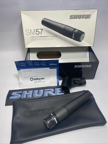 Shure sm57 microfono dinamico - microfono,
