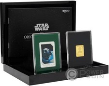 STAR WARS MYSTERY BOX Trading Coins Scatola Sigillata 2 Monete Niue 2025