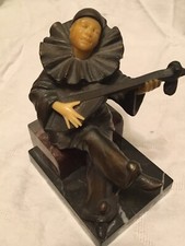 Scultura bronzo decò stile