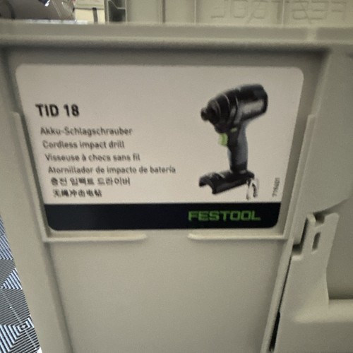 Festool tid 18v - 18,