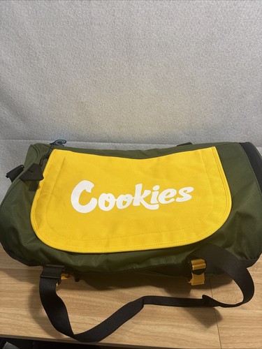 Borsone biscotti verde giallo - biscotti,