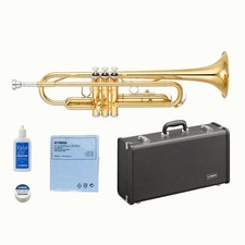 YAMAHA YTR-2330 tromba standard per principianti ottone dorato Bb con custodia