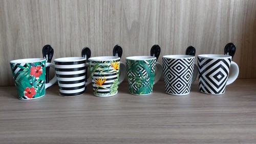 Set tazze villa este con - set, 6