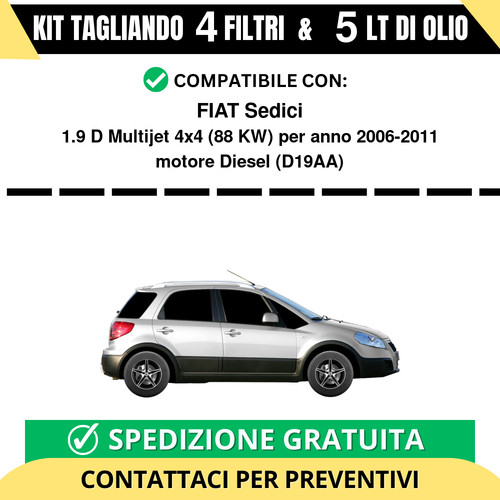 Tagliando per fiat - per, 1.9