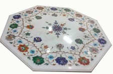 Tavolo marmo bianco 18" camera