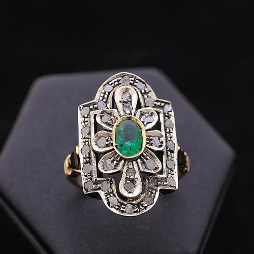 Anello vintage flower - anello, oro