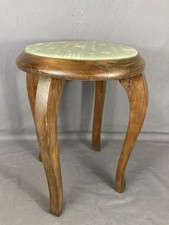 Sgabello Per Pianoforte Fisso Secolo Scorso 4 Gambe Modernariato