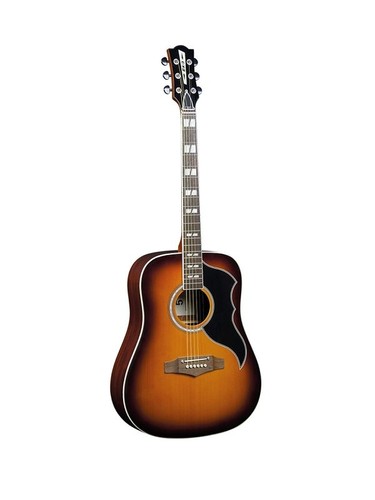 Chitarra acustica honey burst