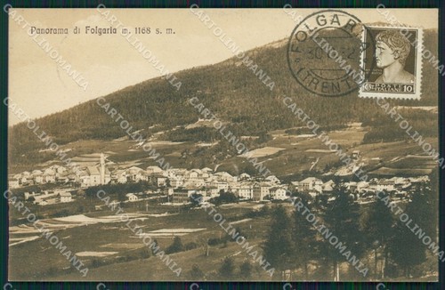Trento folgaria fori cartolina - folgaria,