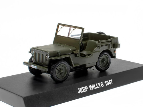 Willys jeep 1947 altaya - jeep, 1/43