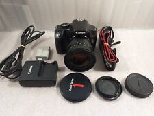 Canon EOS 450D + Objectif Vivitar 19-35mm 1:3.5-4.5 + Chargeur et Batterie