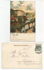 ROVIGO (037) - ADRIA Riviera delle scuole (dipinta) - Fp/Vg 1910